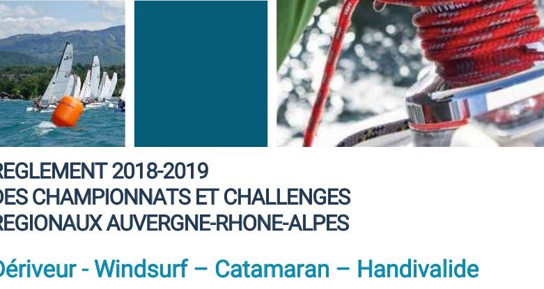 Modification du règlement du championnat régional Voile légère 2018-2019