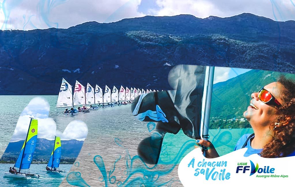 Bien débuter la voile en Auvergne Rhône-Alpes, les conseils de Caroline Delcourt
