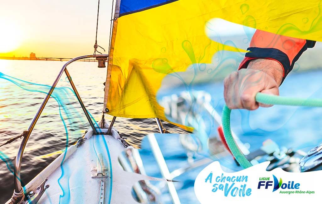 Déconfinement avec la voile en Auvergne Rhône-Alpes