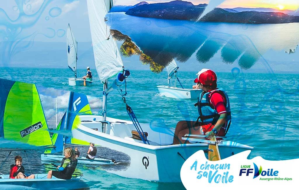 la voile en Auvergne Rhône-Alpes, une activité pour tous les budgets