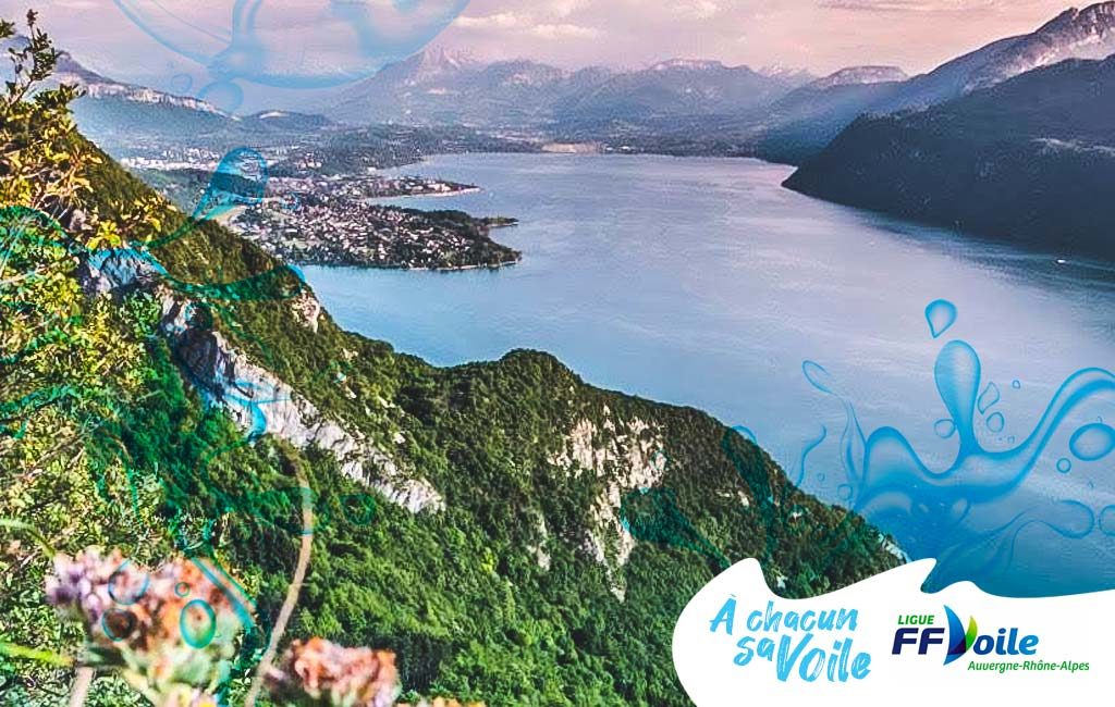 spot de voile lac du Bourget