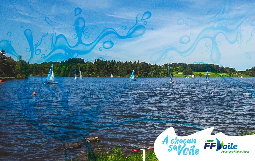 spot de voile lac Devesset