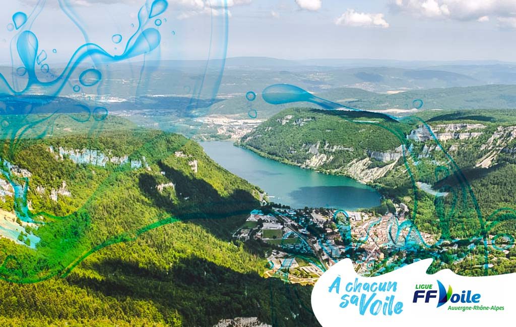 spot de voile lac Nantua