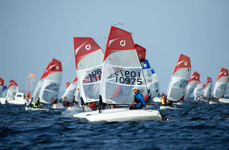 Portrait de Baptiste Courtias,  Vice-Champion de France Open Skiff 2020